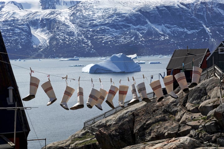 Inuit Sealskin boots