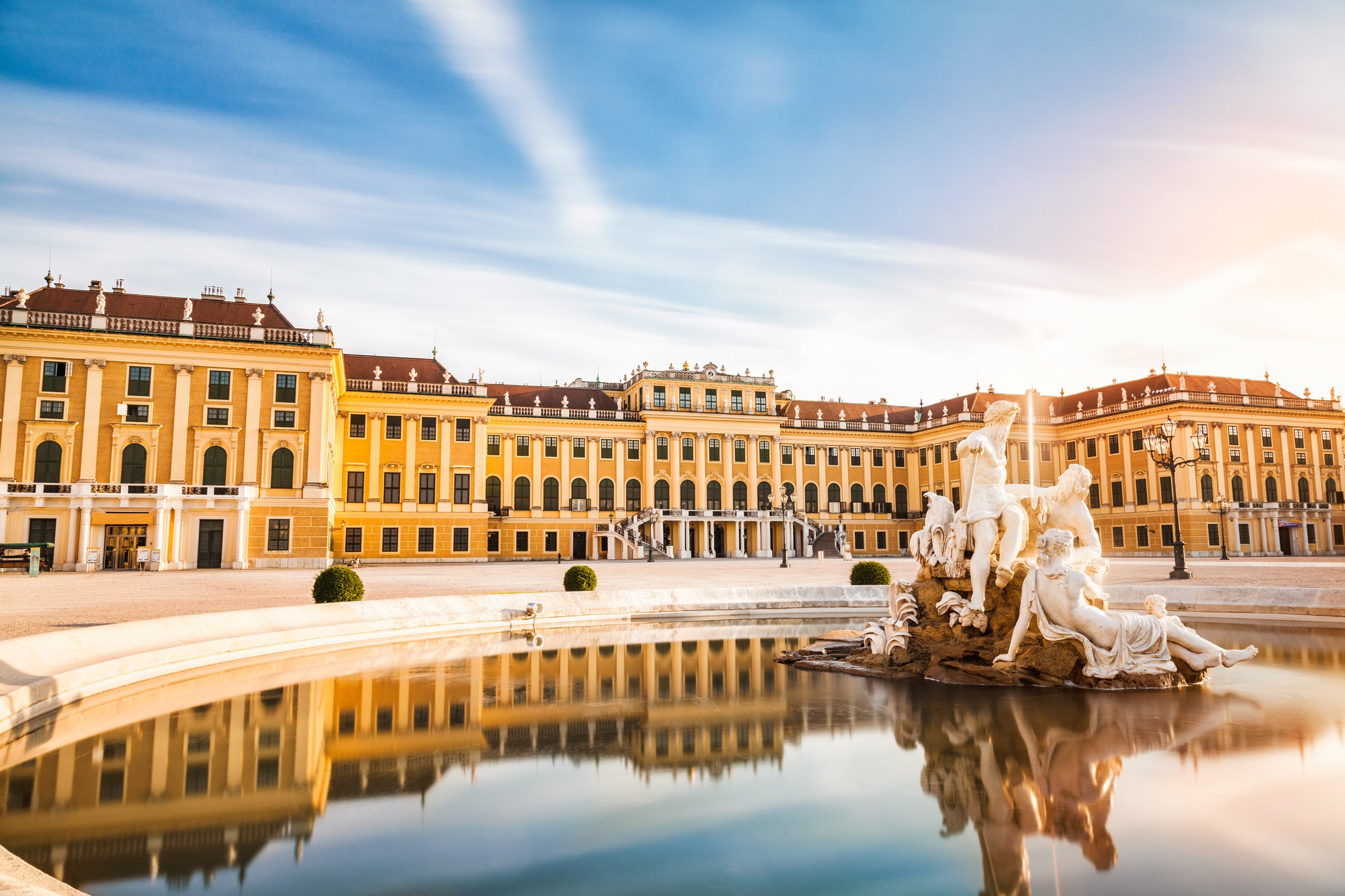 Schonbrunn Palace in Vienna