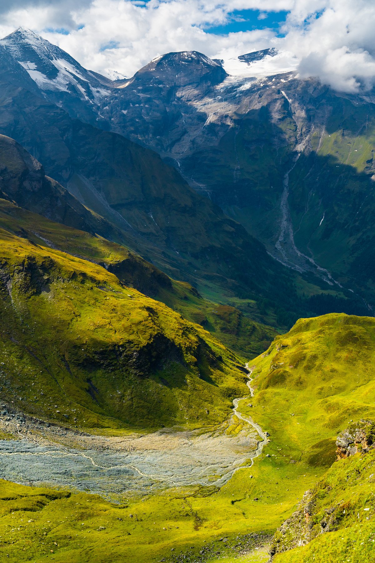 Austrian alps around Grossglockner road